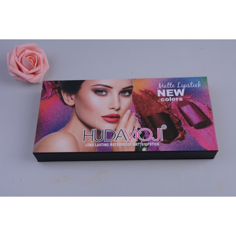 Lipstick Set Factory - Wholesale 9 Matte 3 Shimmer Lipsticks Cosmetic