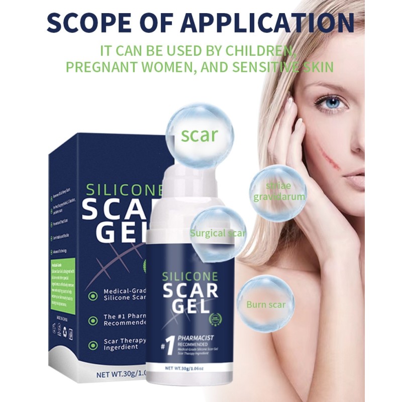 Scar Gel Manufacturer - Custom Advanced 100% Silicone Scar Removal Gel