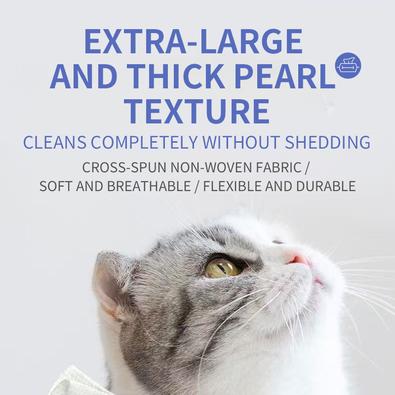 Pet Wipes Supplier - Customize Private Label Disposable 80 Pieces Pet Wipes