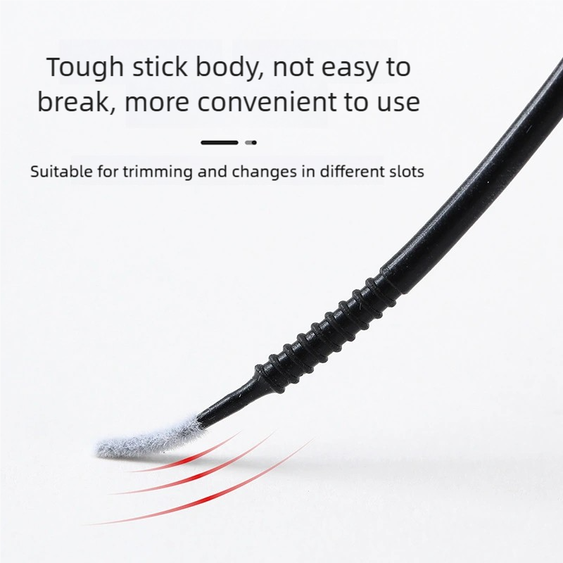 Eyelash Brushes Factory - Disposable 100pcs White Long Tip Makeup Applicator