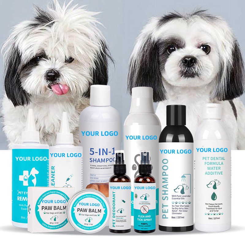 Pet Care Shampoo Factory - Custom Logo Organic Anti Itch Paw Balm Flea Spray