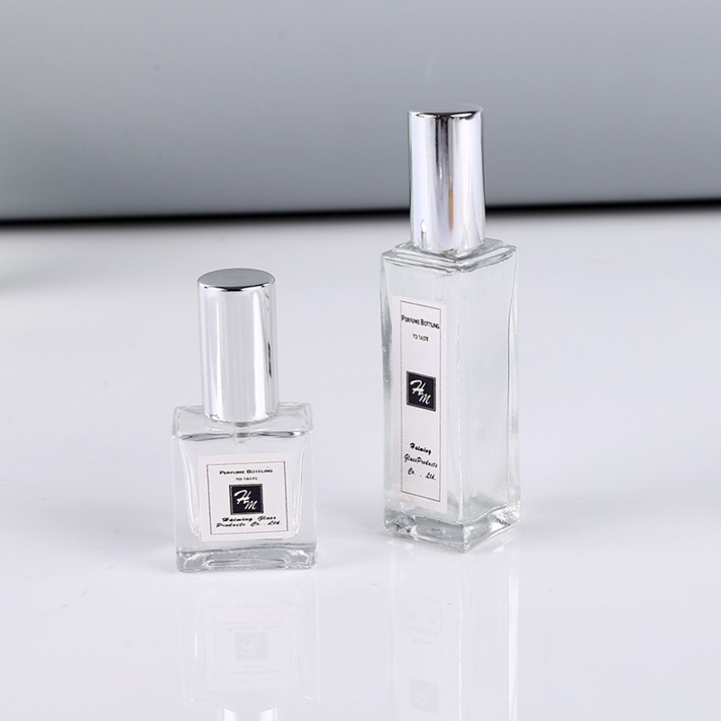 Perfume Bottles Factory - HOT Sale 15ml 30ml Square Glass Screw Cap Bottles