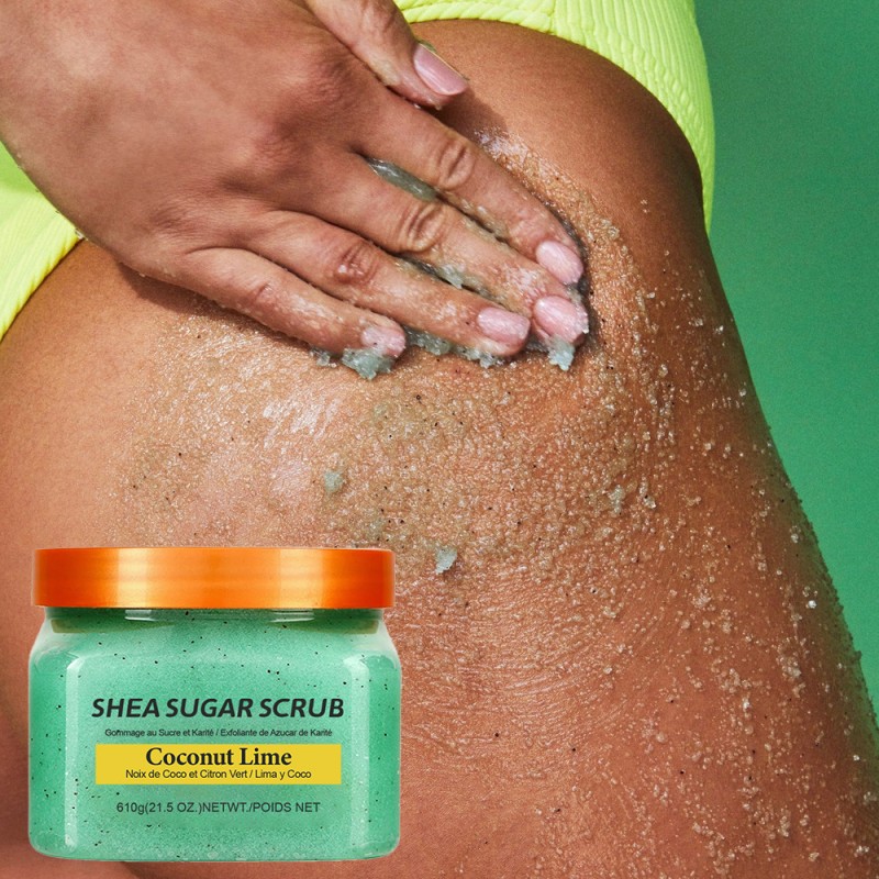 Body Scrub Supplier - OEM Wholesale Natural Fruit Whitening Coffee Sugar Scrub