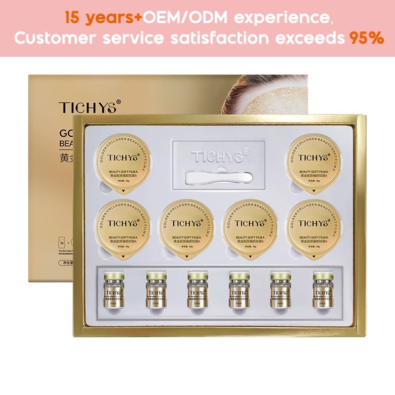 Hydrogel Mask Supplier - Collagen Anti-Aging 24k Gold Peel Off Jelly Mask