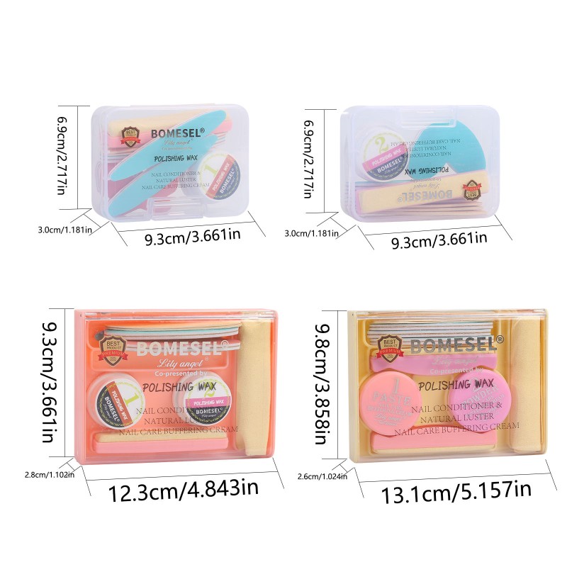 Nail Art Set Manufacturer - Custom Logo Japanese Waxing Polishing Manicure Set