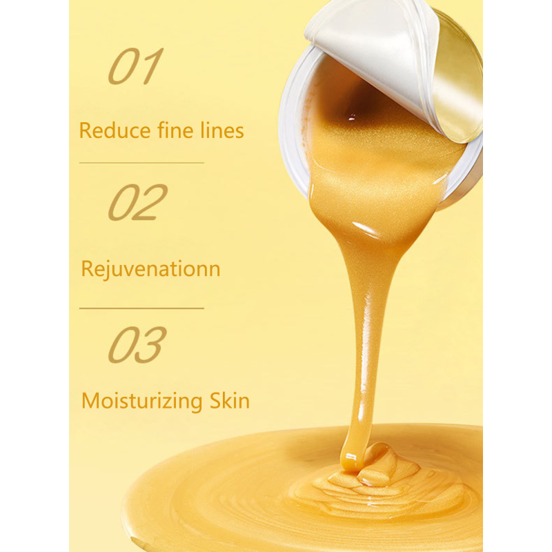 Hydrogel Mask Supplier - Collagen Anti-Aging 24k Gold Peel Off Jelly Mask