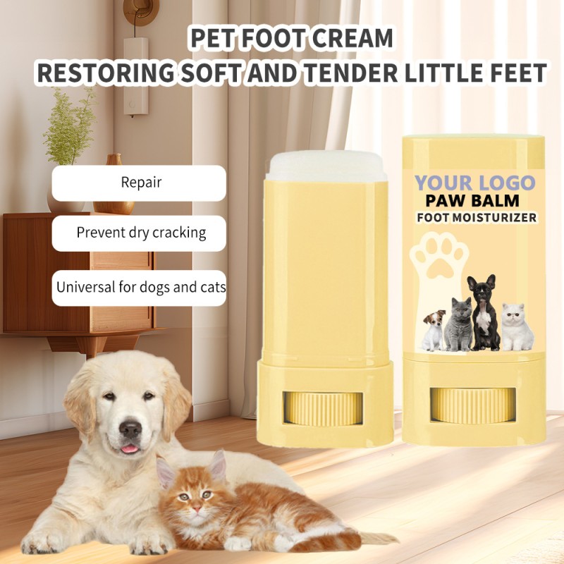 Pet Paw Balm Supplier - Custom Logo Natural Paw Wax Protection for Dogs Cats