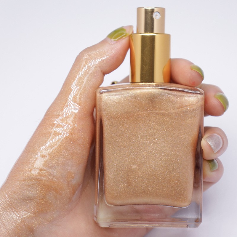 Body Highlighter Manufacturer - Private Label Mini MOQ Shimmer Cream Glitter Oil