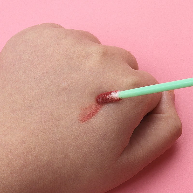 Lip Brush Supplier - Wholesale Disposable Gold Pink Lip Gloss Applicator Wand