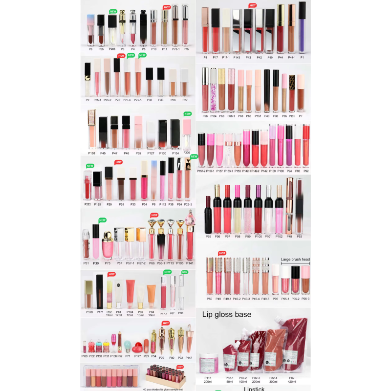 Lipgloss Supplier - New Arrival Custom Logo LED Light Vegan Shimmer Lip Gloss