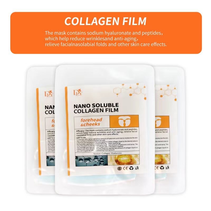 Collagen Sheet Mask Manufacturer - New Popular Water Soluble Travel Size Mask