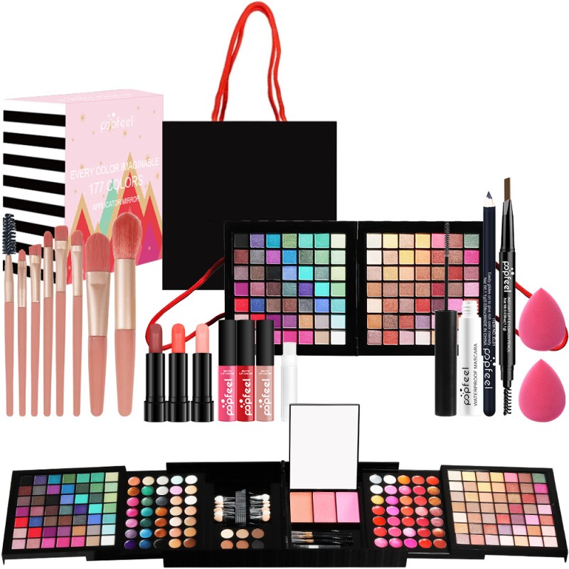 Makeup Kit Supplier - Christmas Gift Box Professional Eyeshadow Kit for Beginner