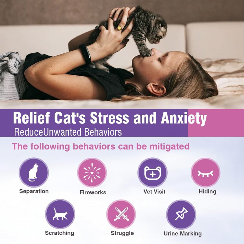 Calming Spray for Cats Manufacturer - 60ml Pheromone Pet Anxiety Relief Spray
