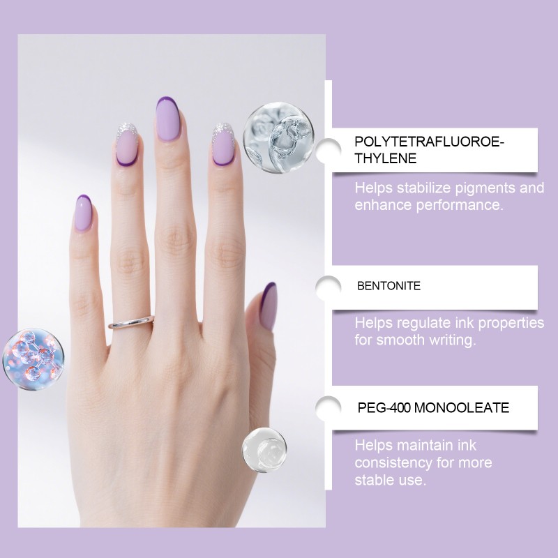 Nail Art Pen Manufacturer - Nail Drawing Pen Waterproof 3D Abstract Line Art