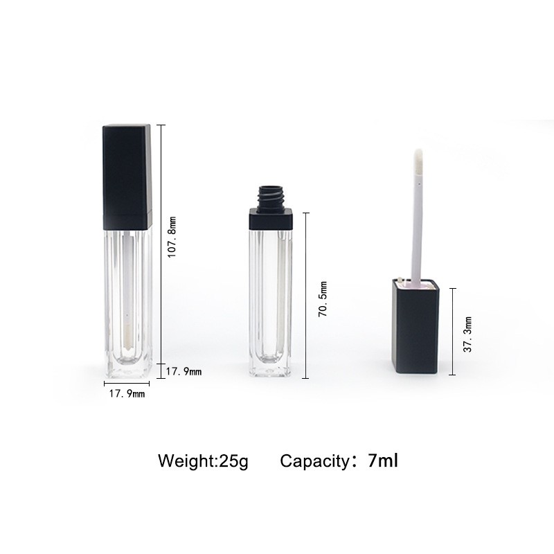Lip Gloss Tube Supplier - New Arrival Custom Logo LED Light Mirror Empty Tube