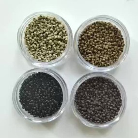 Hair Extension Tools Supplier - Private Label 3mm Copper 8D Nano Silicone Beads