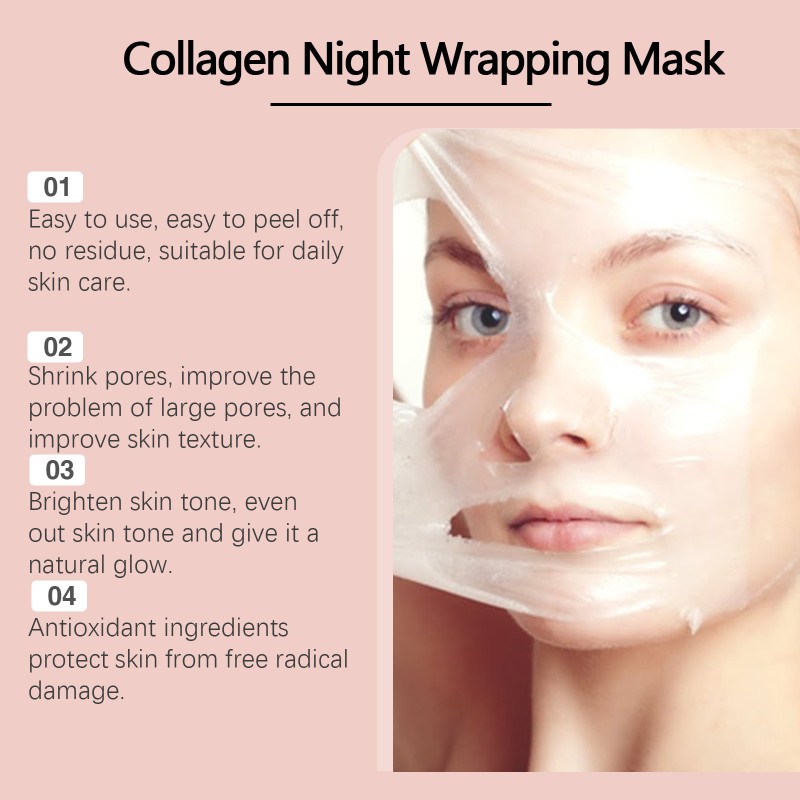 Collagen Mask Manufacturer - OEM/ODM Moisturizing Organic Peel Off Facial Mask