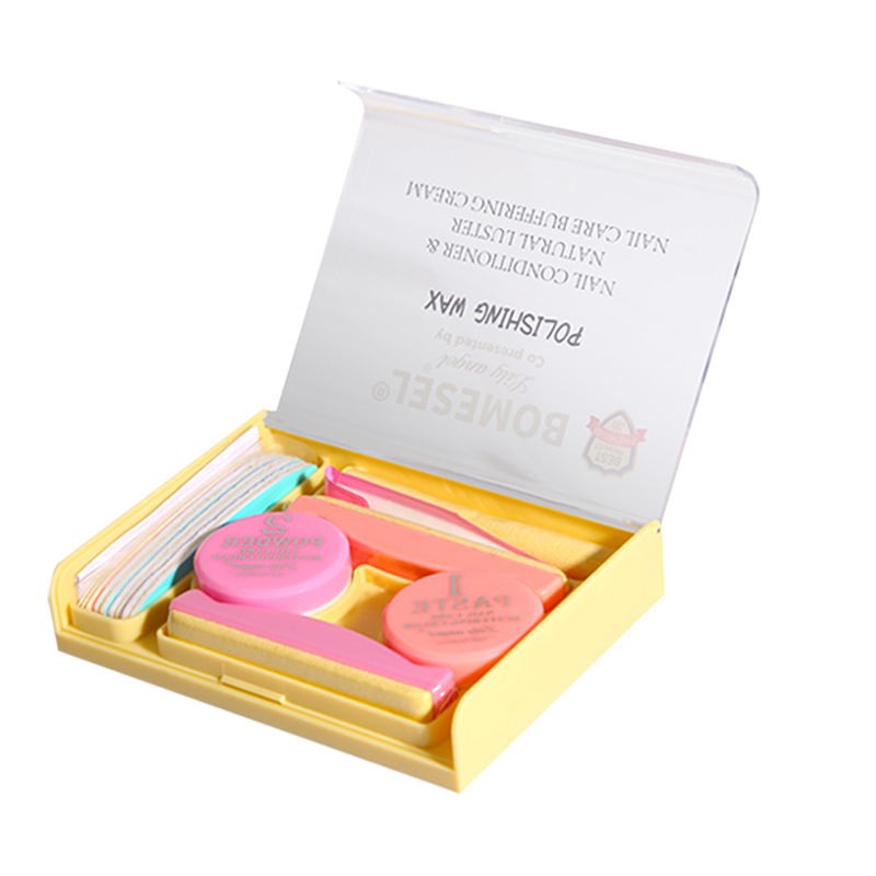 Nail Polish Wax Set Factory - Custom Logo Japanese UV Gel Buffing Manicure Set