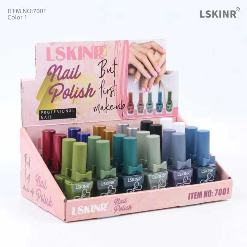 Organic Nail Polish Supplier - 2025 Wholesale 3 in 1 Colorful Variants Private