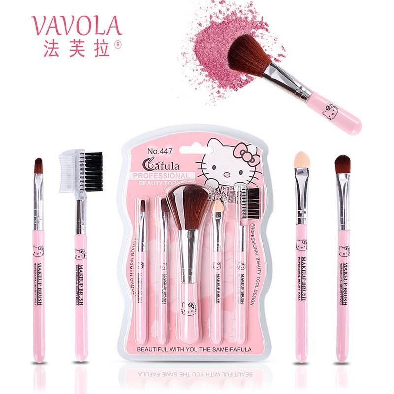 Makeup Brush Factory - High Quality KT Cat Five Pink Blush Beauty Tool