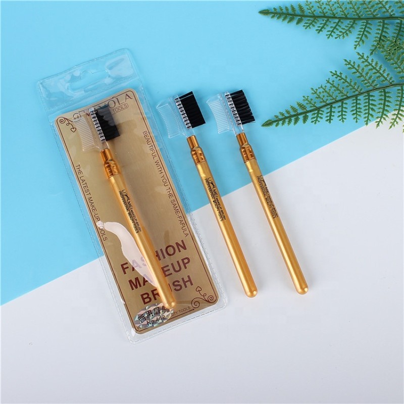 Makeup Brush Supplier - High Quality 2 in 1 Head Double Side Brush