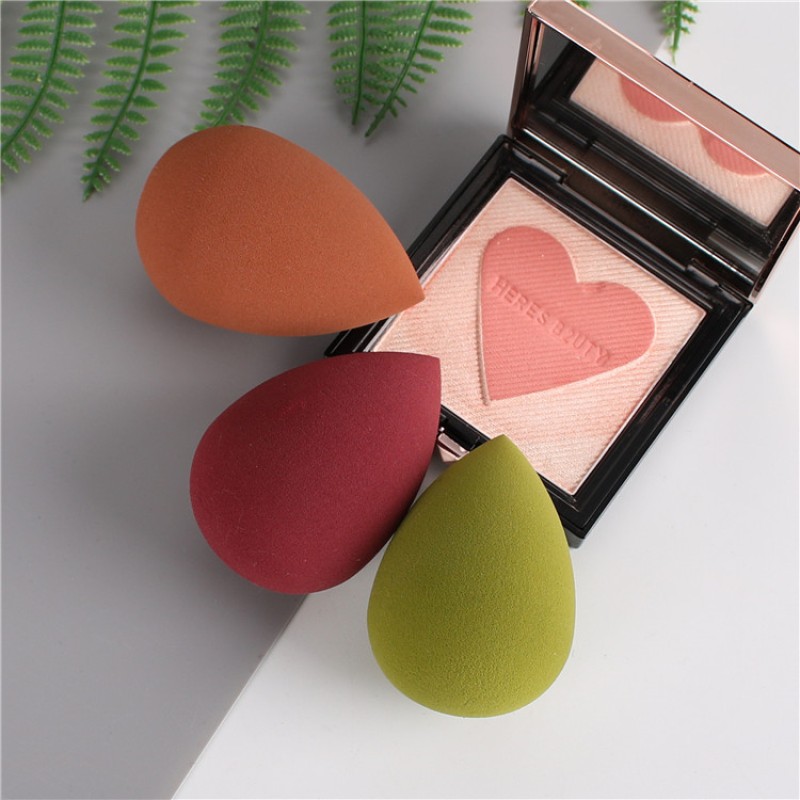 Makeup Sponge Supplier - 2022 New Water Drop Shape Powder Puff Beauty
