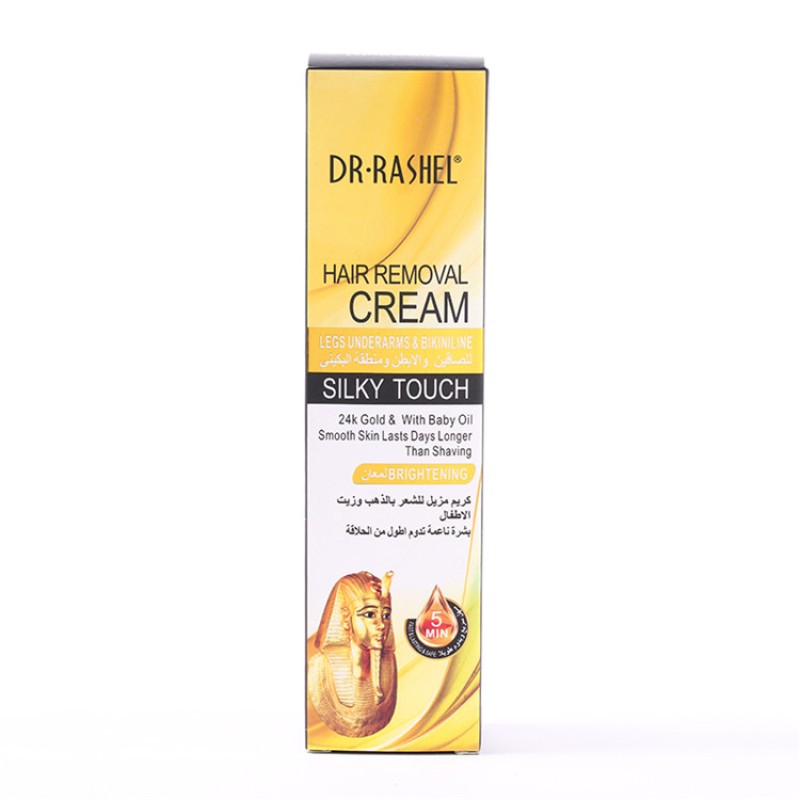 Hair Removal Cream Manufacturer - High Quality 24K Gold Women Clean Body