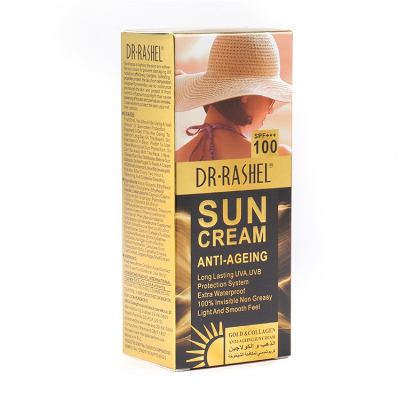Sun Block Cream Factory - Long Lasting Uva Extra Waterproof Gold Collagen