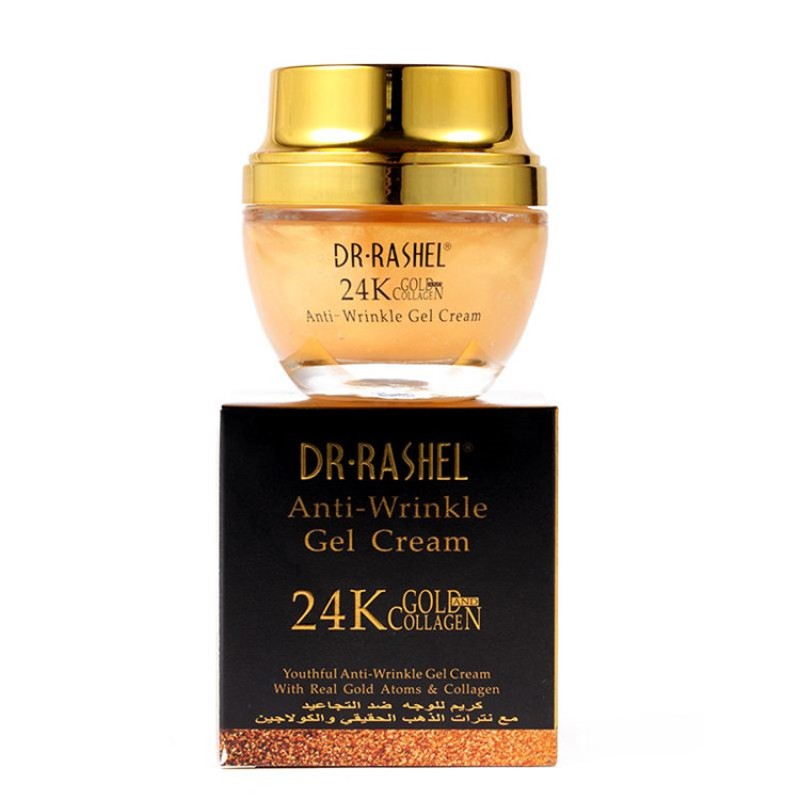 Face Cream Supplier - 24K Gold Atoms Collagen Youthful Anti Wrinkle Gel