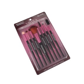 Makeup Brush Set Manufacturer - 8 Pieces Cover Brush Dazzle Color Series Soft