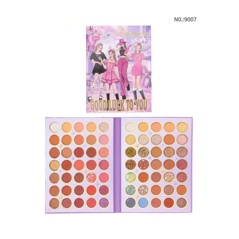 Eyeshadow Palette Manufacturer - 70 Color Pearlescent Matte Sequin Cartoon Girl