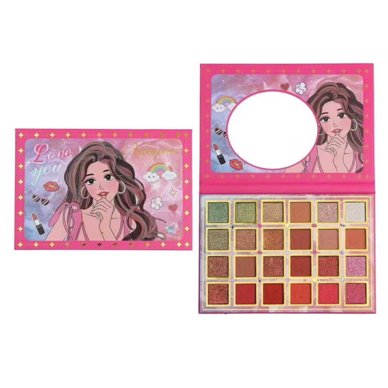 Eyeshadow Palette Supplier - Ultra Shiny Glitter Blush Highlighter Matte Shimmer