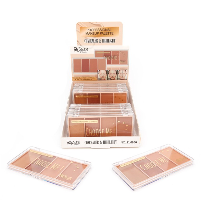 Concealer Palette Supplier - Wholesale Private Label 4 Colors Professional