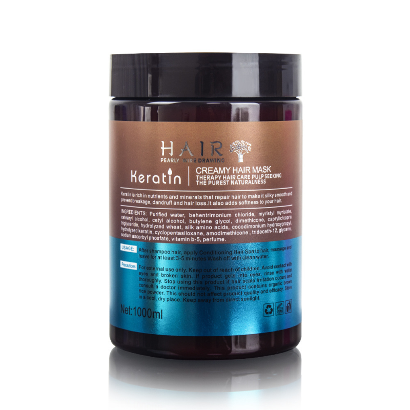 Hair Cream Manufacturer - Collagen Keratin 1000ml Deep Moisturizing Repair