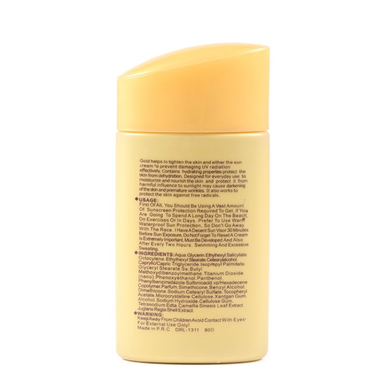 Sun Cream Manufacturer - Custom SPF 60 UV Protector Caviar Collagen