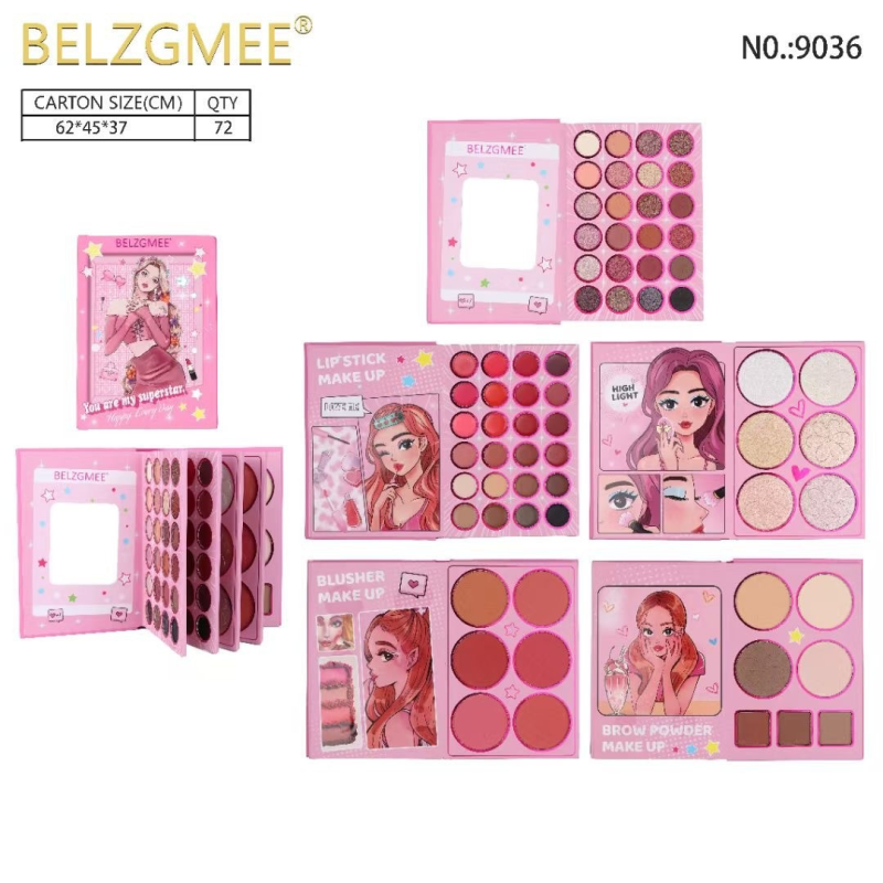 Eyeshadow Palette Supplier - Ultra Shiny Glitter Blush Highlighter Matte Shimmer