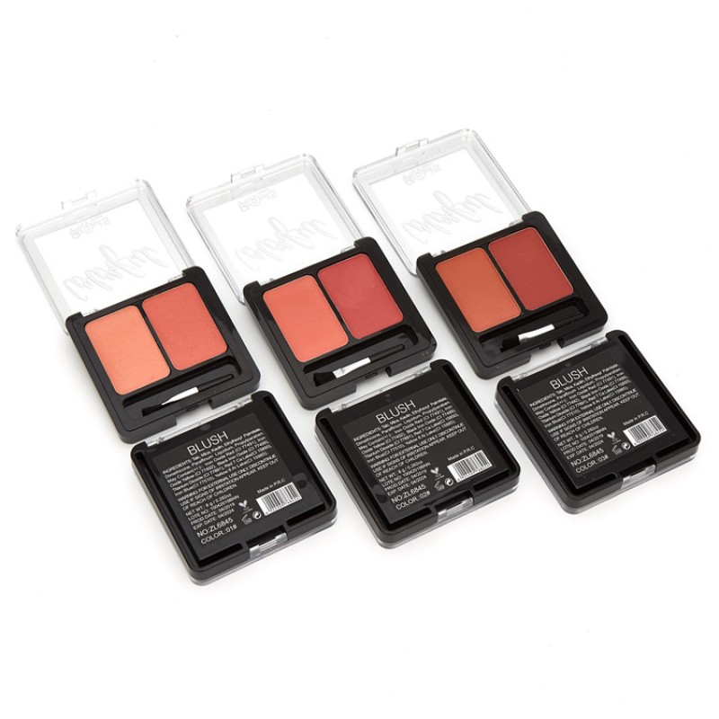 Blush Palette Supplier - Private Label Wholesale 2 Colors Blusher Kit