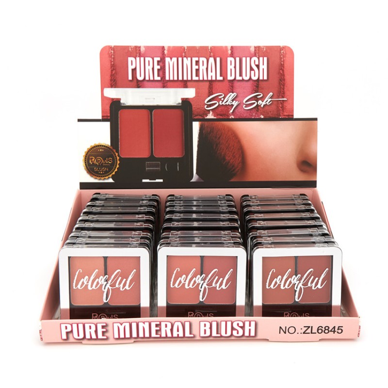 Blush Palette Supplier - Private Label Wholesale 2 Colors Blusher Kit