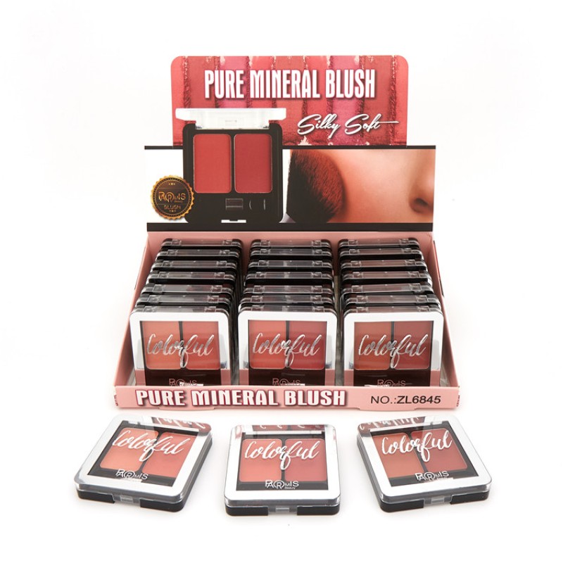 Blush Palette Supplier - Private Label Wholesale 2 Colors Blusher Kit