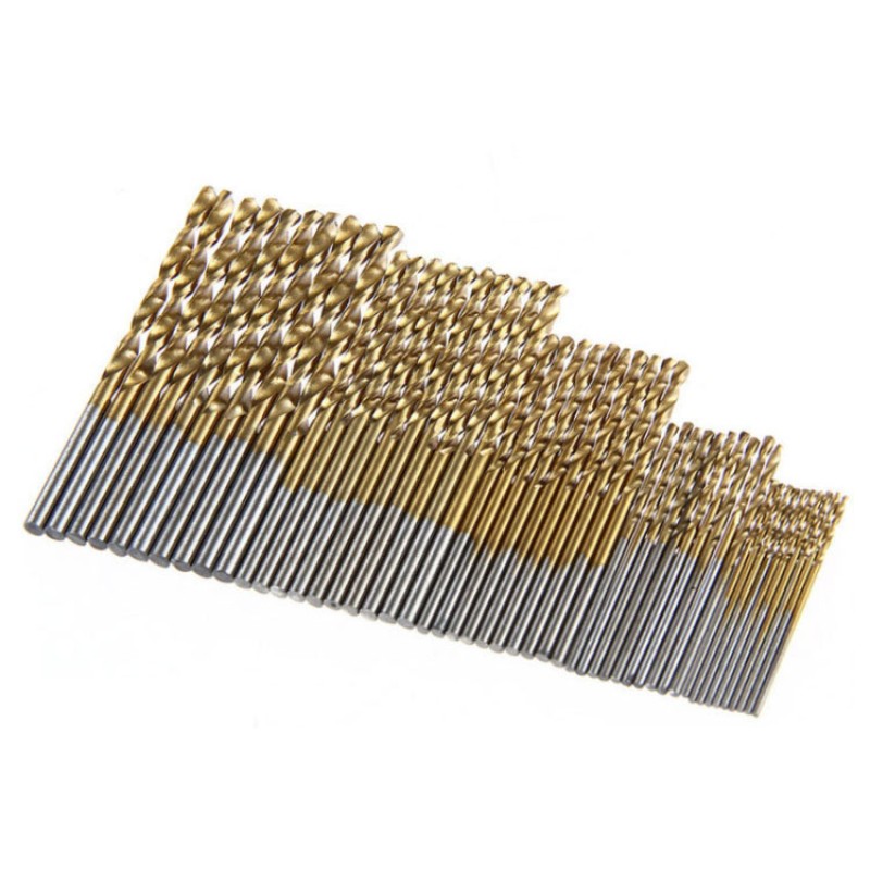 Drill Bit Set Factory - 50PCS Din338 M35 Cobalt Twist Drill for Stainless Steel