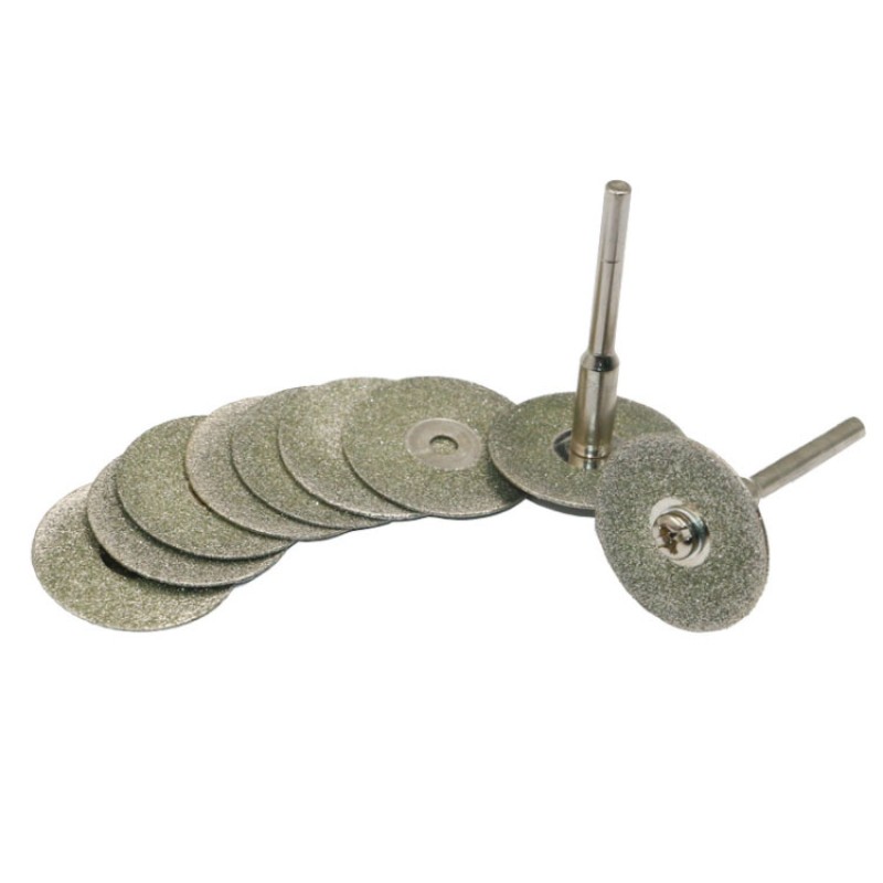 Cutting Discs Factory - 10PCS Emery Diamond Coated Double Side Cut Off Blade