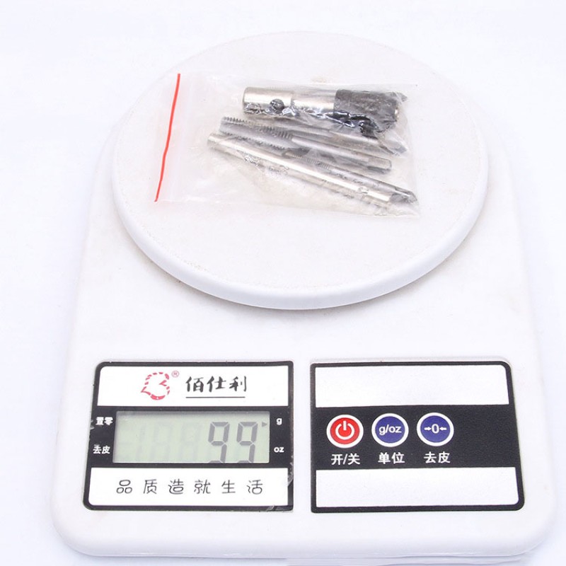 Drill Bit Set Factory - 5pc M3-m8 Composite Tip Drill with T Wrench Set