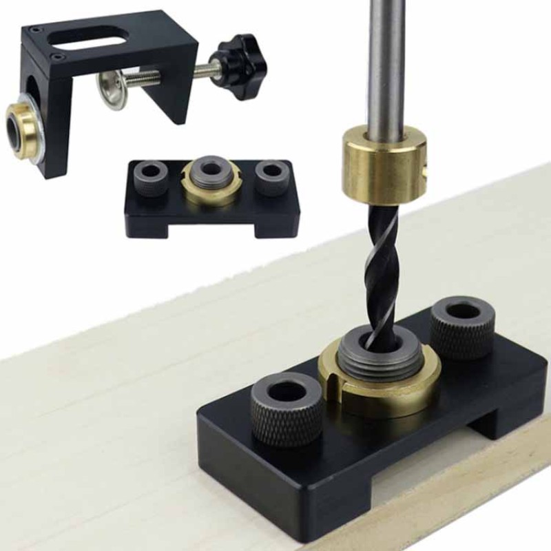 Drilling Jig Supplier - New Design 3 in 1 Dowel Hole Locator with Drills