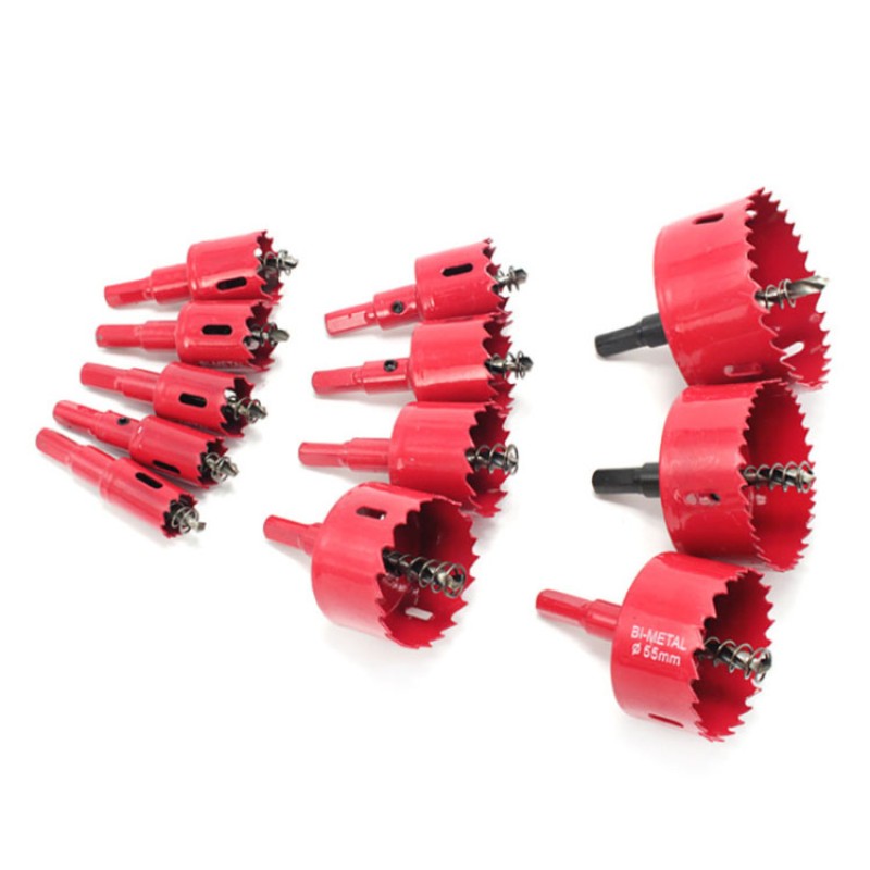 Hole Saw Set Supplier - 6pcs Set M42 Bi-metal for Wood Soft Materials 18-35mm