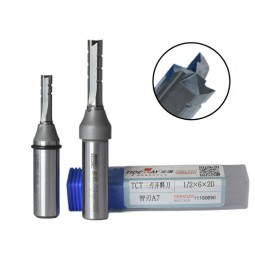 Milling Cutter Factory - Tideway TCT 3 Flute 1/2" Shank Straight Tungsten Carbide