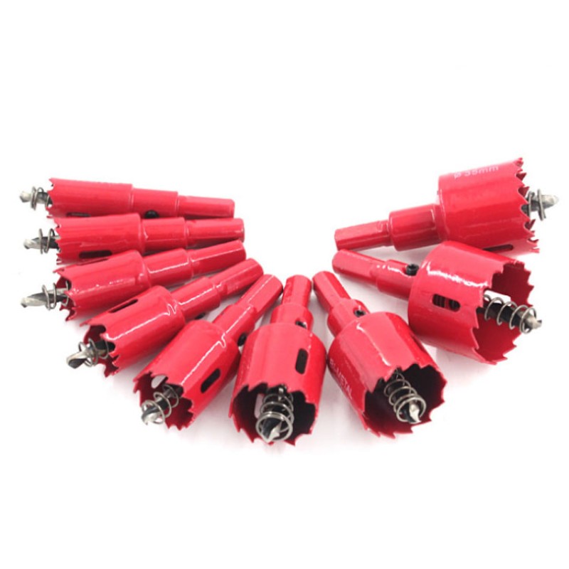 Hole Saw Set Supplier - 6pcs Set M42 Bi-metal for Wood Soft Materials 18-35mm