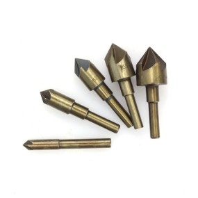 Countersink Bit Manufacturer - 5PCS HSS 5 Flutes 82 Degree Chamfer Cutter