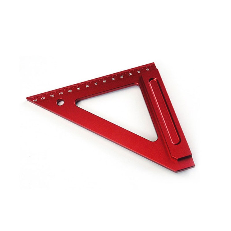 Precision Ruler Supplier - Aluminum Triangle Roofing Square Measuring Tool
