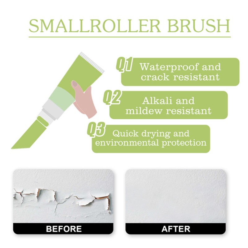 Wall Repair Roller Manufacturer - New Arrival Small Rolling Brush Latex Paint