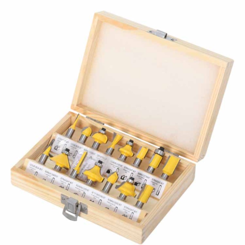 Router Bit Set Supplier - 5 Bit Casing & Base Molding 8mm Shank CNC Cutter